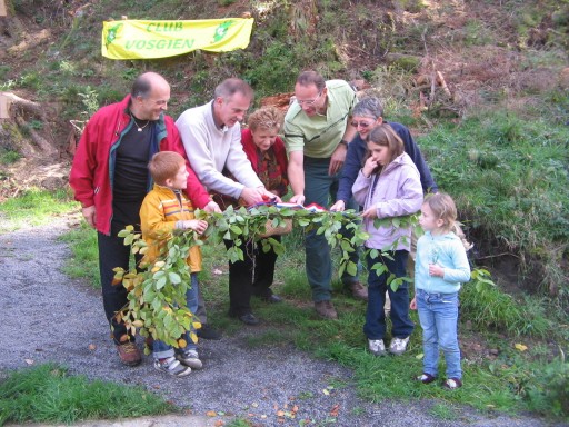Inauguration de l'abri Fourchue Eau