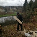 Façonnage bois/ canal du Val 2èmè journée