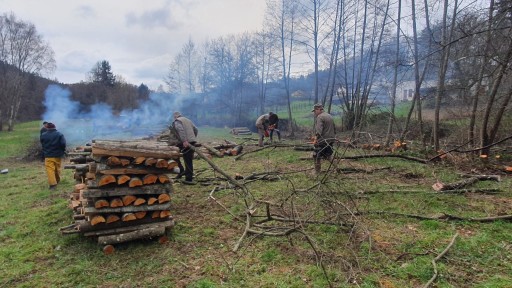 Bois terminé à Val-et-Châtillon / Petit Rougimont