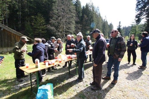 Inauguration passerelles scierie Machet