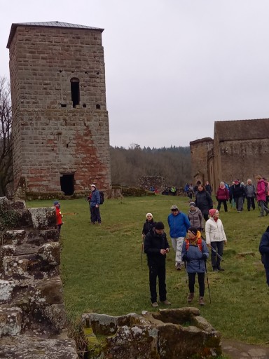 Rando hivernale du district II  à Hultehouse organisée par le CV PHALSBOURG