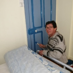 Peinture des portes des chambres